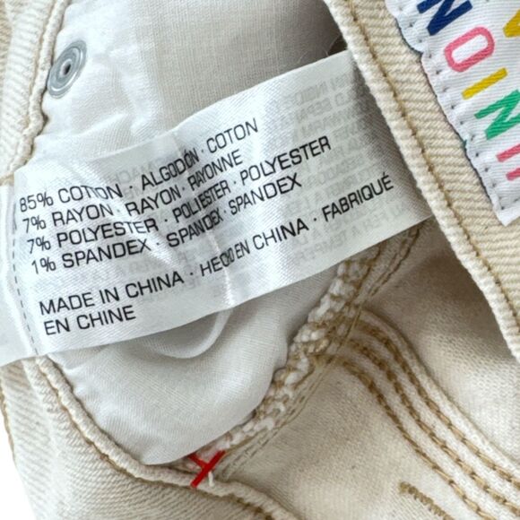 UnionBay Eli Carpenter Shorts Retro Dropcloth Color Distressed Jrs Sz 9‎ NWT - Picture 10 of 10